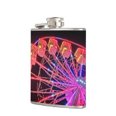 Rode reuzenrad heupfles (Links)