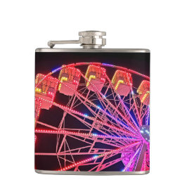 Rode reuzenrad heupfles