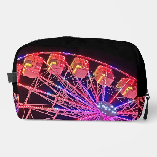 Rode reuzenrad toilettasje (Voorkant)