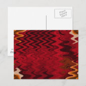 rode rimpel briefkaart (Voorkant / Achterkant)