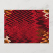 rode rimpel briefkaart (Voorkant)