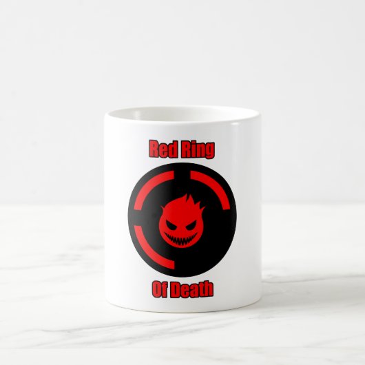 Rode Ring van de Dood Koffiemok (Center)