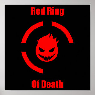 Rode Ring van de Dood Poster