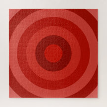Rode Rings Jigzaag Puzzle