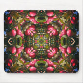 Rode ripe appels op Abstracte Natuur van bomen Muismat (Voorkant)