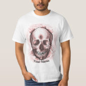 Rode Ripper Schedel T-shirt (Voorkant)