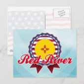 Rode rivier, NM Briefkaart (Voorkant / Achterkant)