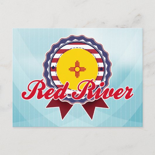 Rode rivier, NM Briefkaart (Voorkant)