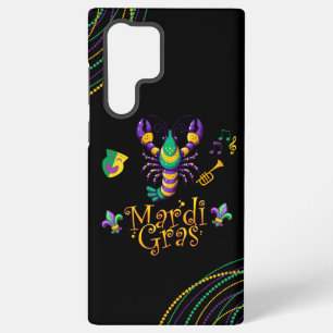 Rode rivierkreeft/trompet/masker/fleur de lis Mard Samsung Galaxy Hoesje