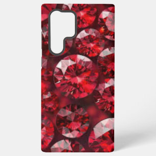 Rode robijnen iPhone / iPad hoes Samsung Galaxy Hoesje