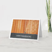 Rode Robin op hek Kaart (Voorkant)