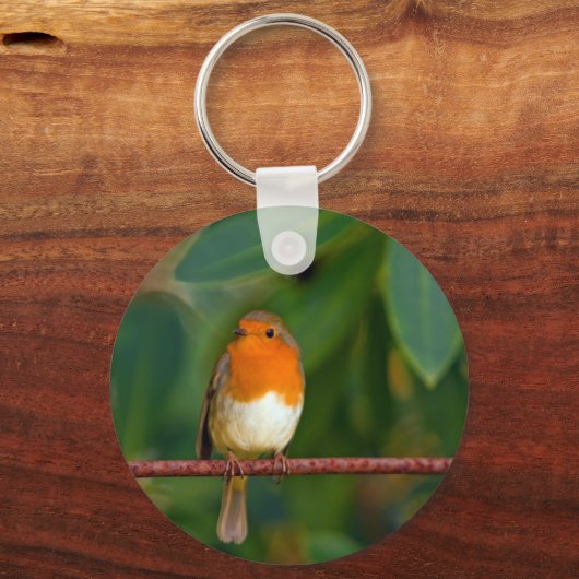 Rode ROBIN Sleutelhanger (Voorkant)