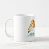 Rode Robins in de winter Koffiemok (Links)