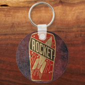 RODE ROCKET. SLEUTELHANGER (Voorkant)