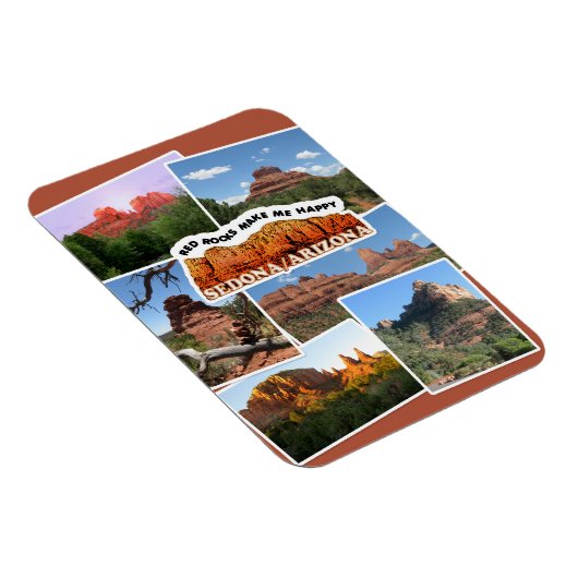 Rode Rocks van Sedona Magneet (Rechterzijde)