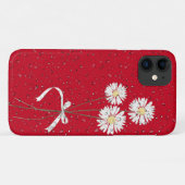 rode rode rode rode vleermuizen Case-Mate iPhone case (Achterkant (horizontaal))