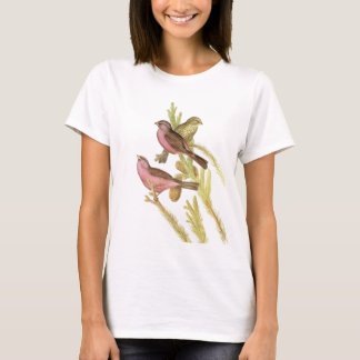 Rode rode Rosefinch T-shirt