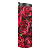 Rode, rode rozen thermosbeker (Geroteerd rechts)