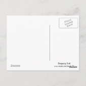 Rode Rododendrons Briefkaart (Achterkant)