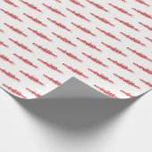 Rode Roeiers Roeiers Bemanning Team Watersport Cadeaupapier (Hoek)