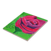 Rode rog2 tegeltje (Zijkant)