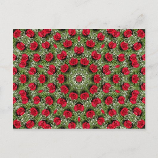 Rode rog briefkaart (Voorkant)