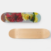 Rode rog persoonlijk skateboard (Horizontaal)
