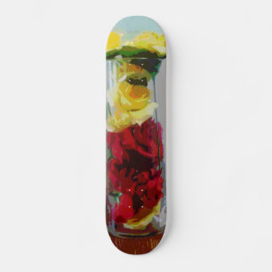 Rode rog persoonlijk skateboard