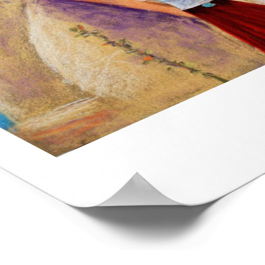 Rode rok (ME) Poster (Hoek)