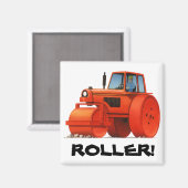 rode roller magneet (Voorkant / Achterkant)