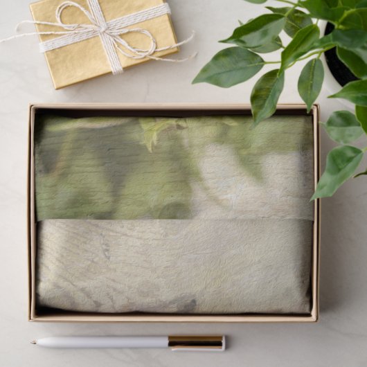 Rode Romantische Rozen Rustige houtontvlechting Tissuepapier (Geschenk)