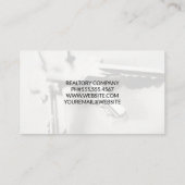 Rode Rooftop Logo | huissleutels Visitekaartje (Achterkant)