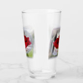 Rode roos 2 glas (Rechts)