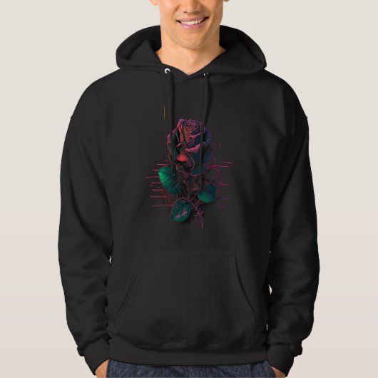 Rode Roos 4 Hoodie (Voorkant)