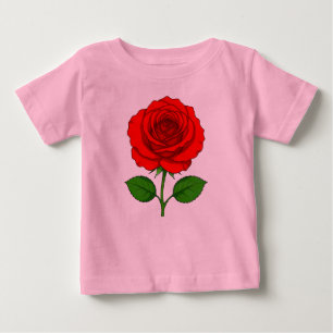 Rode Roos Baby T-Shirt