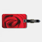 Rode Roos Bagagelabel (Achterkant horizontaal)