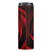 Rode Roos Bekerglas Thermosbeker (Achterkant)
