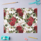 Rode Roos Bij Serie Design 48 Tissuepapier (Craft)
