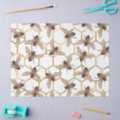 Rode Roos Bij Serie Design 51 Tissuepapier (Craft)