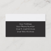 Rode roos, bijbel, professionele visitekaartje van (Achterkant)