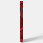 Rode Roos Bloem Case-Mate iPhone Case (Achterkant / Links)