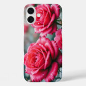 Rode Roos Bloemen Elegante Bloem Case-Mate iPhone Case (Achterkant)