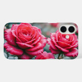 Rode Roos Bloemen Elegante Bloem Case-Mate iPhone Case (Achterkant (horizontaal))
