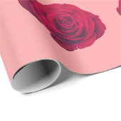 Rode Roos Cadeaupapier (Rol Hoek)