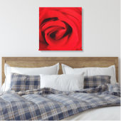 Rode Roos Canvas Afdruk (Insitu (Slaapkamer))