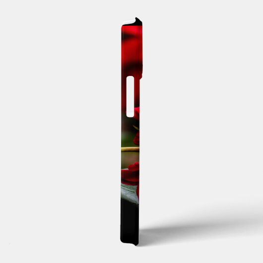 Rode roos Case-Mate iPhone case (Achterkant / Rechts)