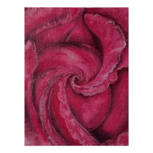 Rode roos close-up perfect poster