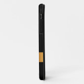 Rode Roos en Madeliefjes Gouden Monogram Naam Case-Mate iPhone Case (Achterkant/links)