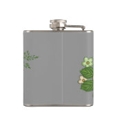 Rode Roos en Madeliefjes Heupfles (Achterkant)