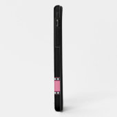 Rode Roos en Madeliefjes Roze Gepersonaliseerde Na Case-Mate iPhone Case (Achterkant/links)